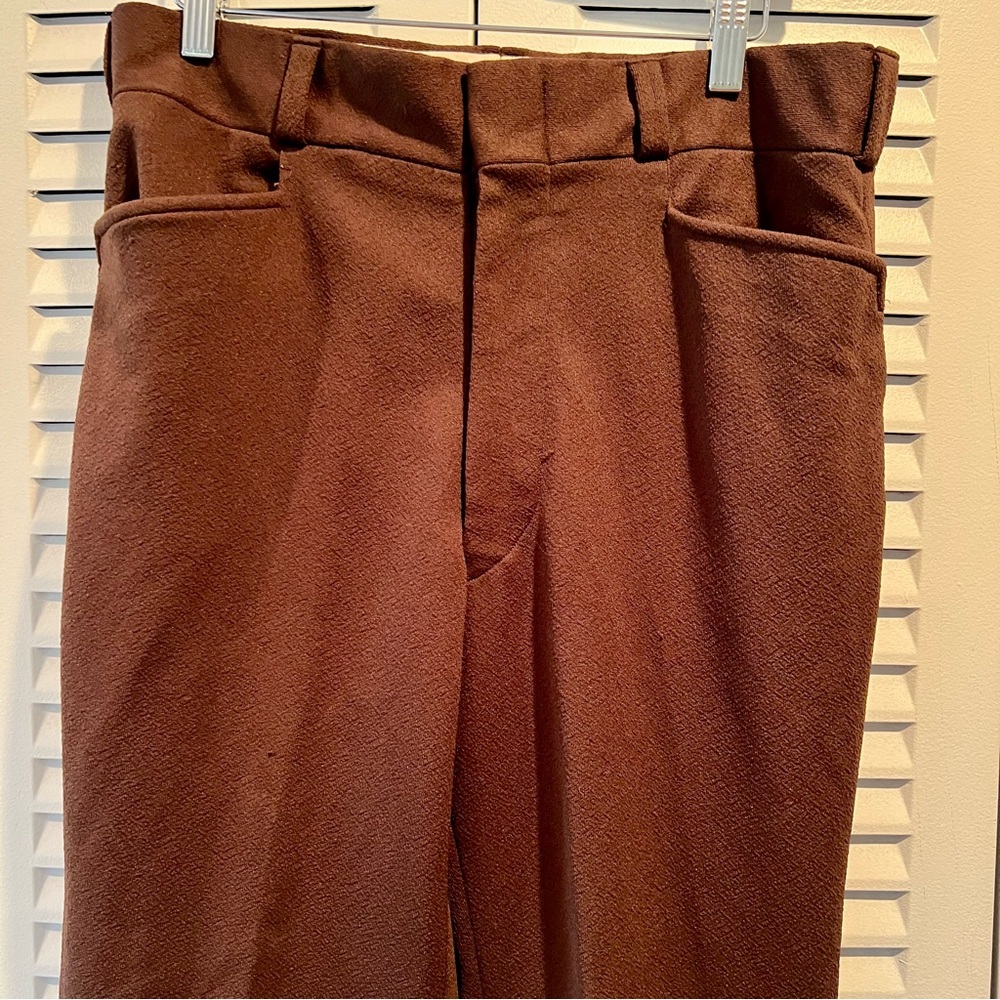 Vintage 70’s Men’s Brown Trousers